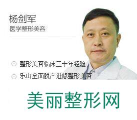 2017乐山杨剑军整容医院价格表呈现