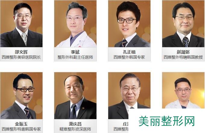 2018成都西婵整形价格表