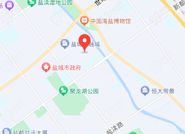 盐城希尔口腔（紫园店）地址