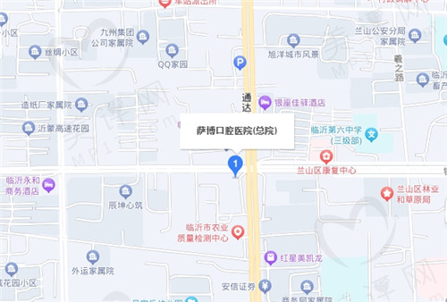 临沂萨博口腔医院乘车路线怎么走？