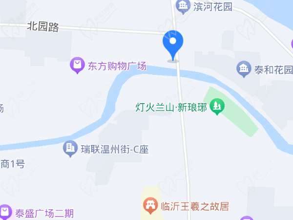 临沂冠军口腔(沂蒙路院区)地址